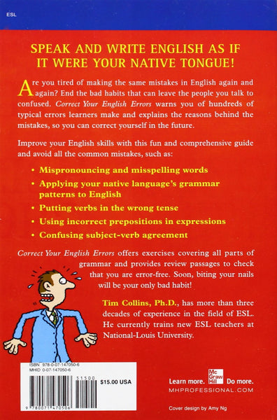 原文現貨Correct Your English Errors 糾正你的英語錯誤– 春池