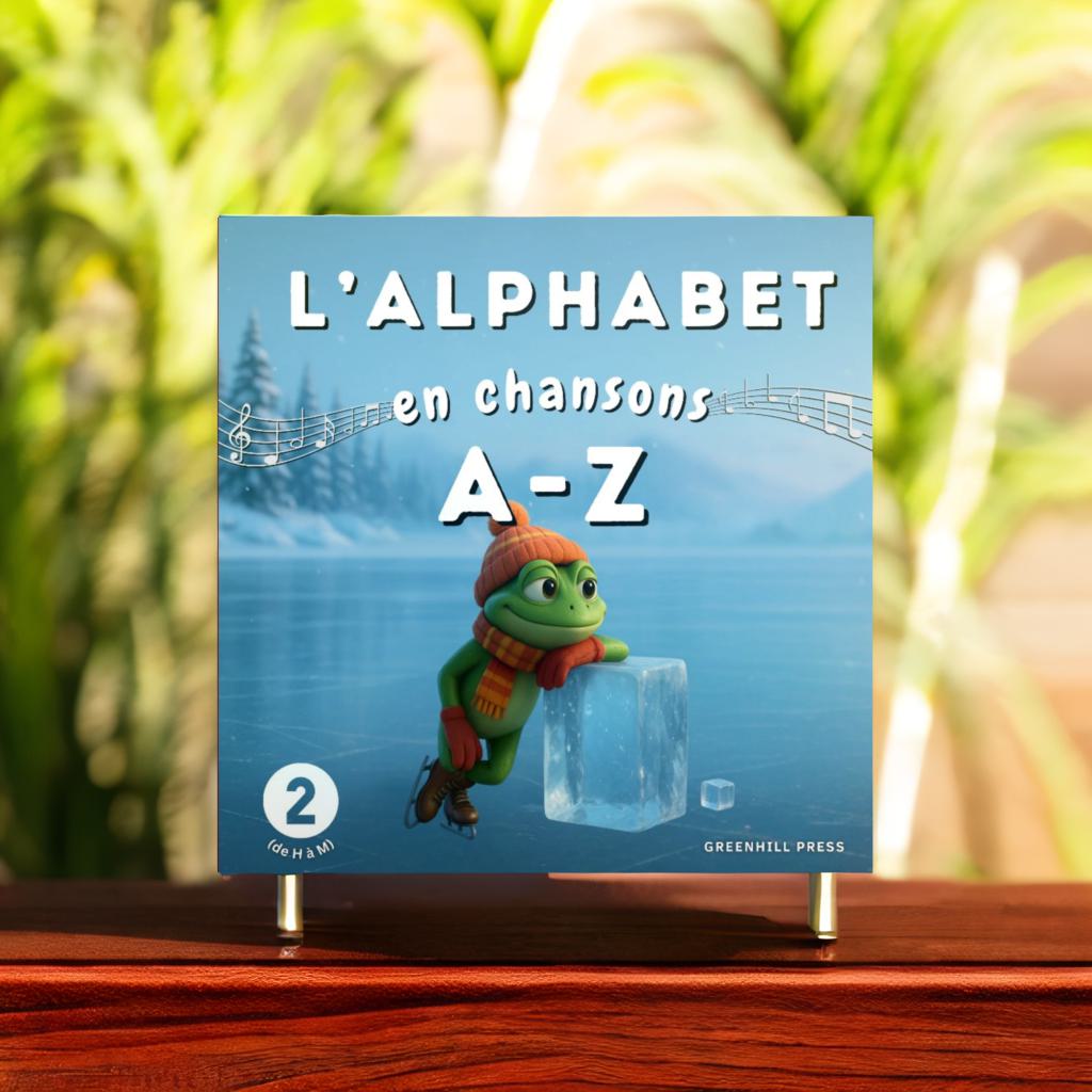 L’ALPHABET EN CHANSONS - 26 首法文小歌，讓孩子愛上每個字母！第一~四冊 A-Z (含歌曲)