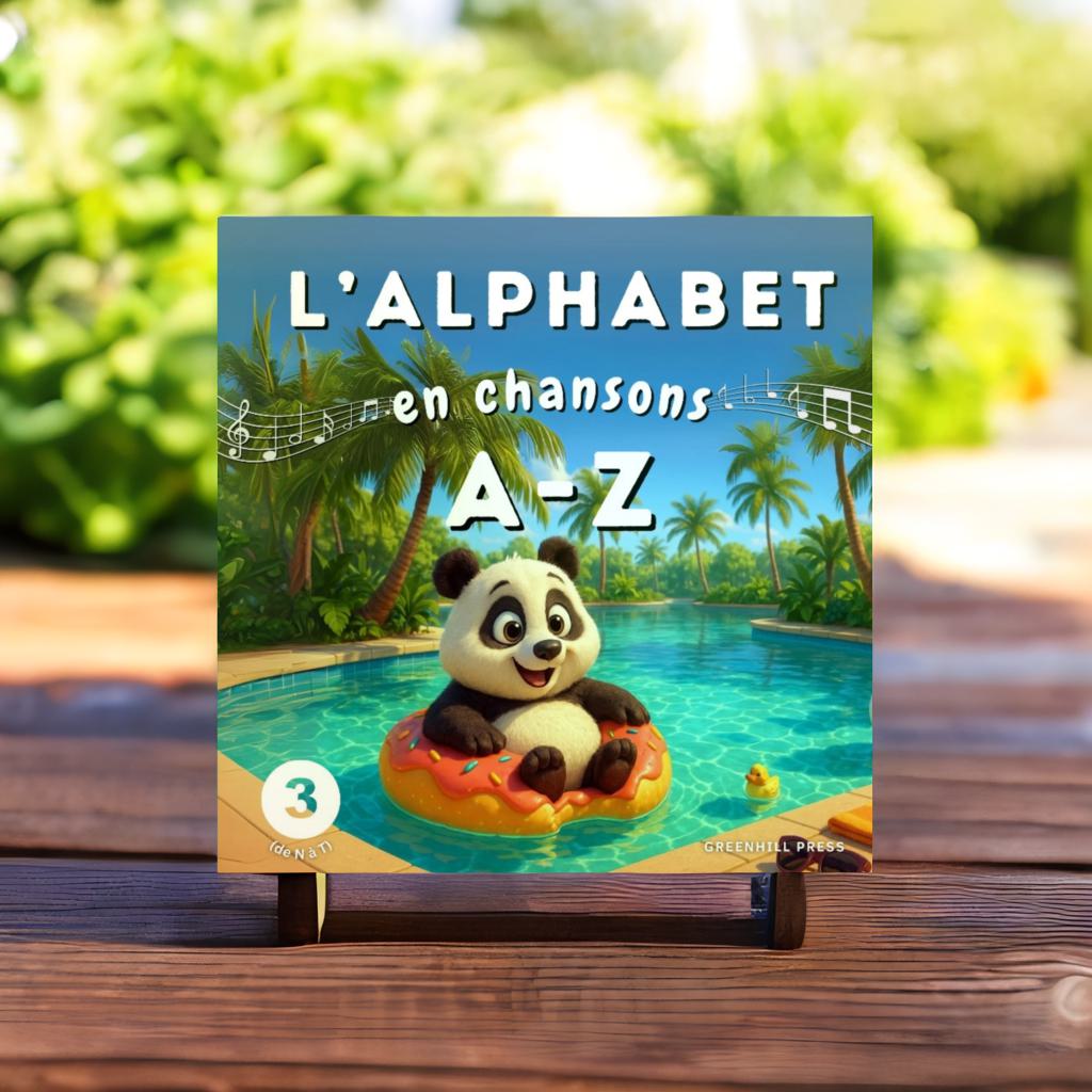 L’ALPHABET EN CHANSONS - 26 首法文小歌，讓孩子愛上每個字母！第一~四冊 A-Z (含歌曲)