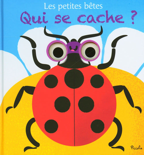 法文精裝立體洞洞書 Les petites bêtes - Qui se cache ? 小野獸 - 誰在躲著？