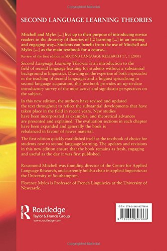 原文現貨 Second Language Learning Theories (Arnold Publication) Second Edition 第二語言學習理論（阿諾德出版）第二版