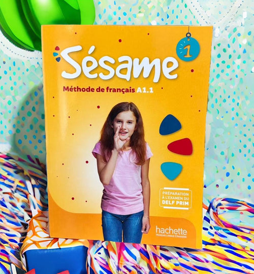 原版進口 Hachette 經典青少年法文教材 Sesame 1 (A1) - 課本